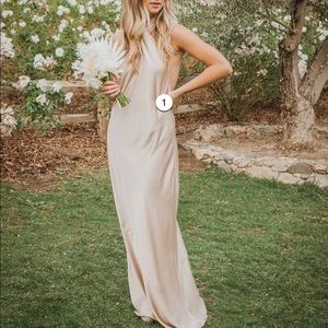 Show Me Your Mumu Jasmine Halter Maxi/Bridesmaid Dress